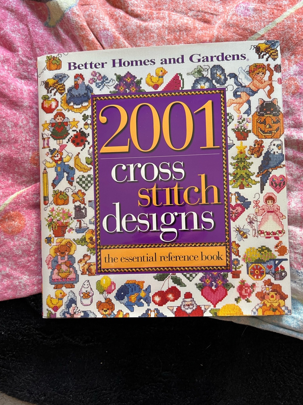 Better Homes and Gardens 2001 Cross Stitch Designs - Purple Cover